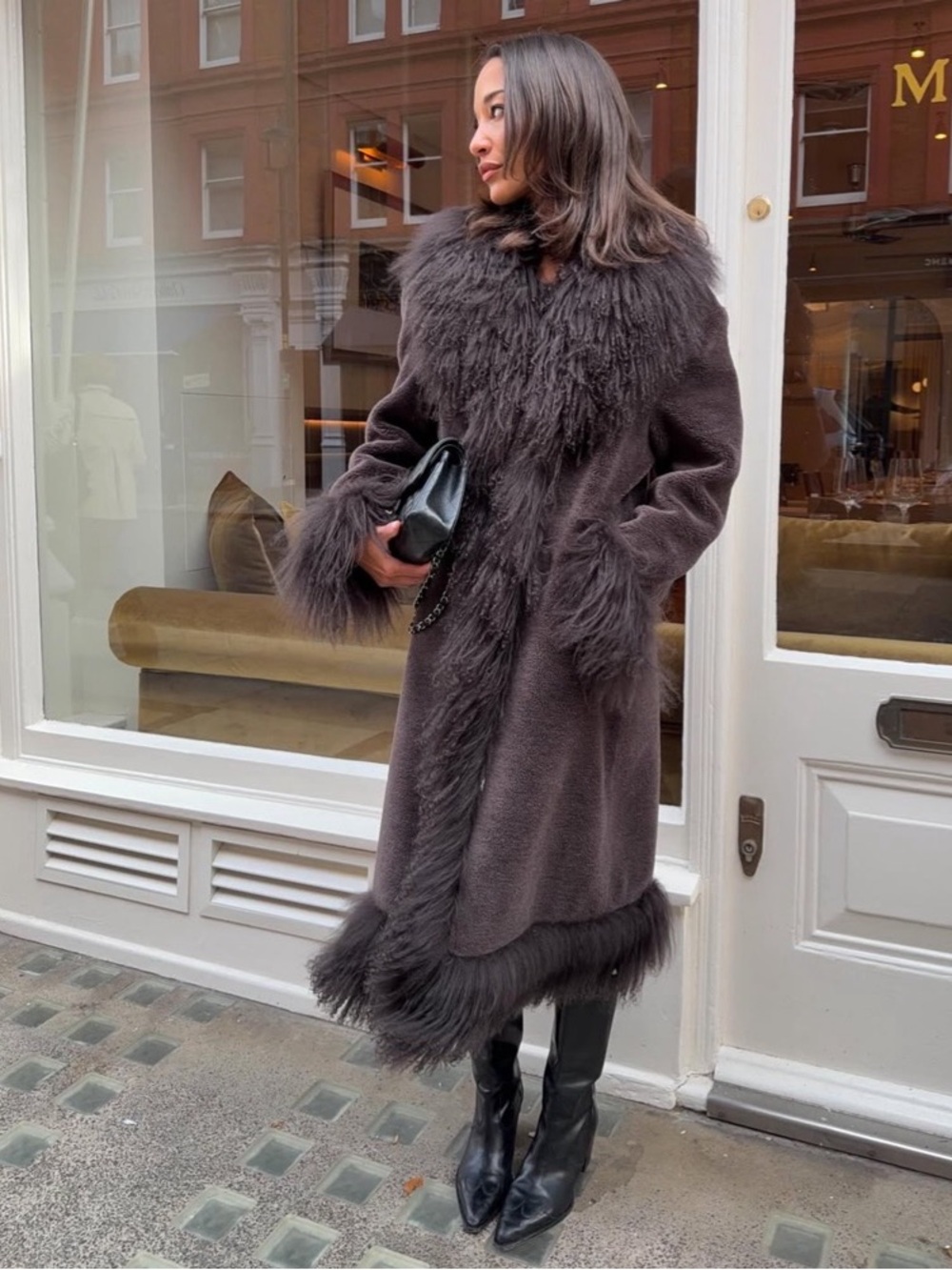 CHARLOTTE SIMONE Donna Coat - Size M (brand new w/ tags and tote bag)